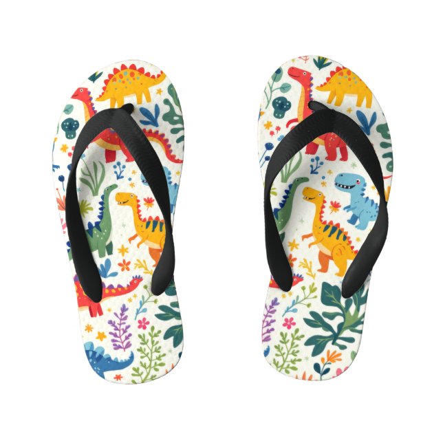 Chanclas Para Niños Dino Paradise (Plantilla)