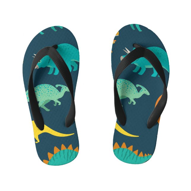 Chanclas Para Niños Dinosaurio Adventure: Fondo de escritorio infantil (Plantilla)