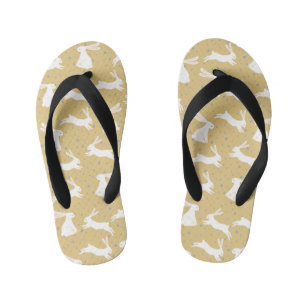 Chanclas Para Niños Diseño de patrón de conejo lindo
