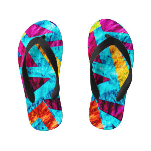 Chanclas Para Niños Diseño de patrones expresivos