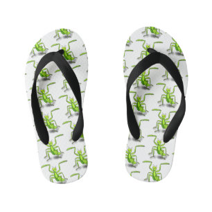 Chanclas Para Niños Divertido ilustracion personalizado de mantis de o