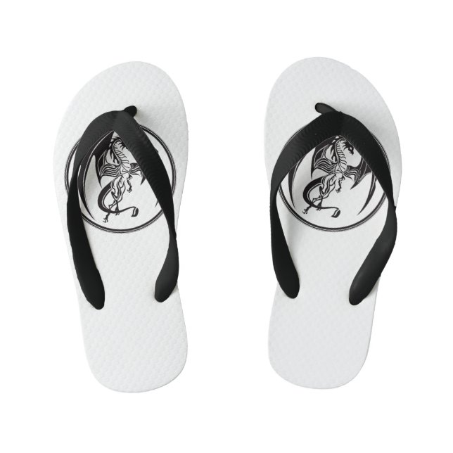 Chanclas Para Niños Dragones flacos... (Plantilla)