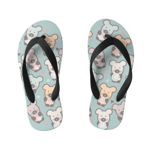 Chanclas Para Niños Dulces Snacks Confeti Ositos Lindos  