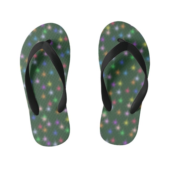 Chanclas Para Niños Elegante gradiente de color arcoiris moderno (Plantilla)