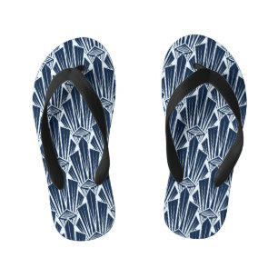 Chanclas Para Niños Elementos geométricos: Patrón moderno estilizado