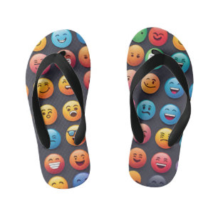 Chanclas Para Niños Emoji