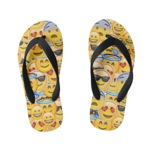 Chanclas Para Niños Emoji Flip Flops Niños