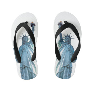 Chanclas Para Niños Estatua de la libertad