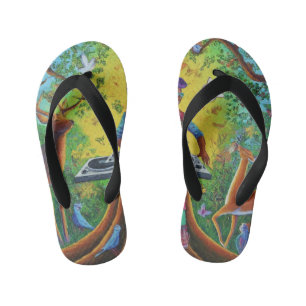 Chanclas Para Niños Estilo Dj