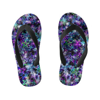 Chanclas Para Niños estrellas de arco iris niños voltear