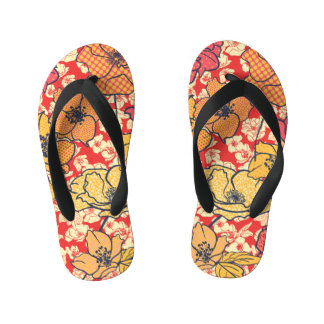 Chanclas Para Niños Explosión Floral: Tendencia de la Vintage sin Mare
