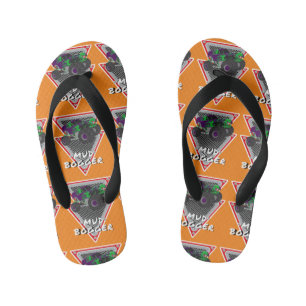 Chanclas Para Niños fanático de camión monstruo