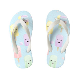 Chanclas Para Niños Fiesta en colores arcoiris