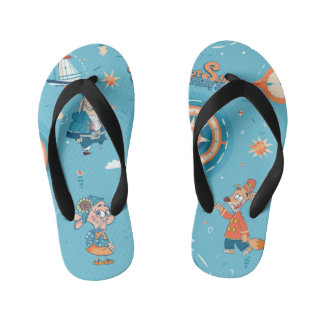 Chanclas Para Niños Fijar la vela por un divertido ajuste de ventas