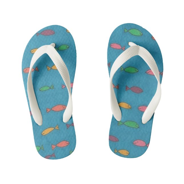 Chanclas Para Niños Fisher Flip Flops (Plantilla)