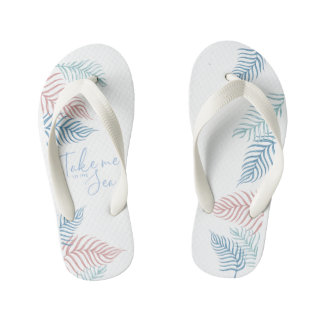 Chanclas Para Niños Flip-flop Take me to the sea