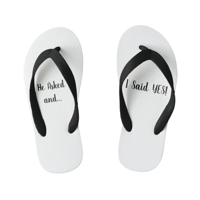 Chanclas Para Niños Flip Flops Boda (Plantilla)