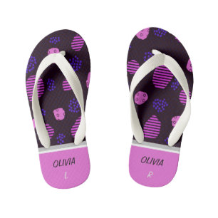 Chanclas Para Niños Flip flops de arte geométrico
