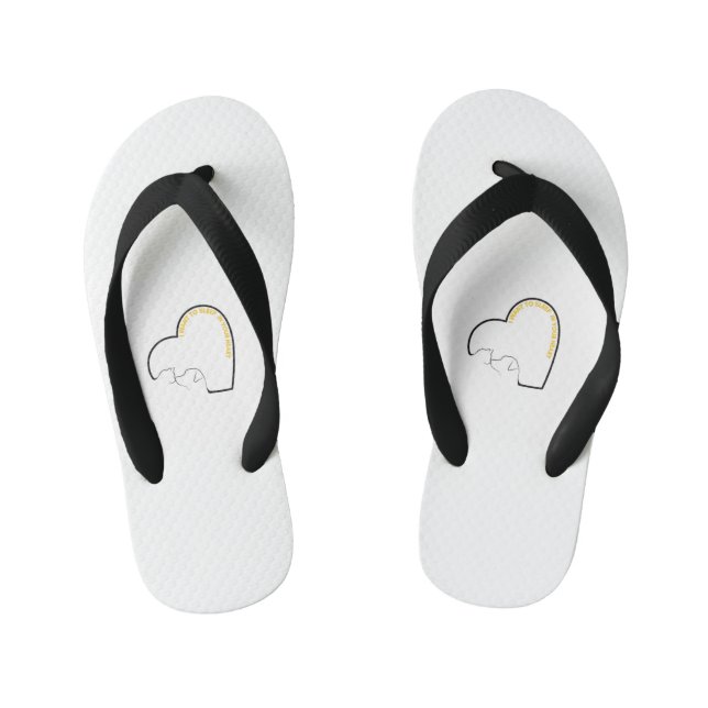 Chanclas Para Niños Flip Flops de perro y gato (Plantilla)