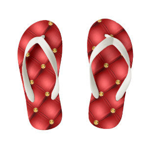 Chanclas Para Niños Flip Flops de Red and Gold Kid