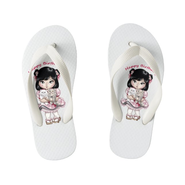 Chanclas Para Niños Flip Flops para Chicas (Plantilla)