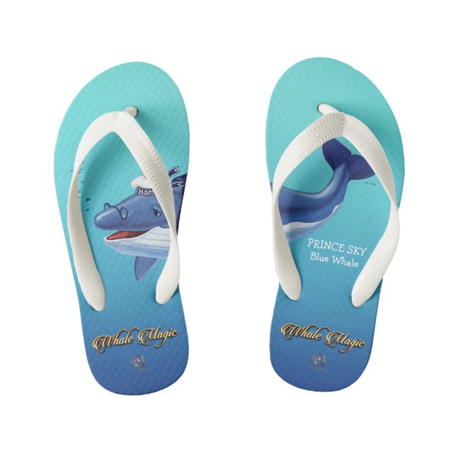 Chanclas Para Niños Flip Flops Prince Sky (Plantilla)