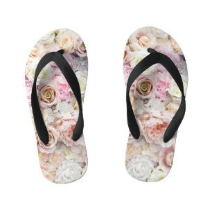 Chanclas Para Niños Flor Bouquet