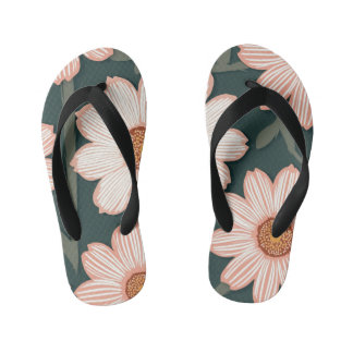 Chanclas Para Niños flor flip flops