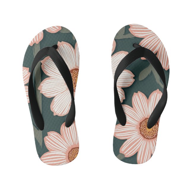 Chanclas Para Niños flor flip flops (Plantilla)