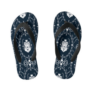 Chanclas Para Niños Fondo de escritorio Floral Vintage sin inconvenien