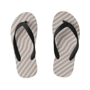 Chanclas Para Niños Fondo simétrico de rayas diagonales 12