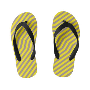 Chanclas Para Niños Fondo simétrico de rayas diagonales 14
