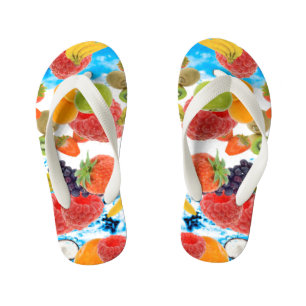 Chanclas Para Niños Frutas