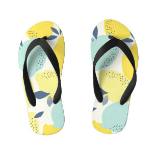 Chanclas Para Niños Frutos cítricos, vibrante y sin fisuras.