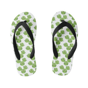 Chanclas Para Niños Funny Brussels brota personalizado de verduras