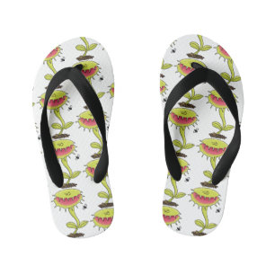 Chanclas Para Niños Funny carnívoro Venus trampa de mosca personalizad