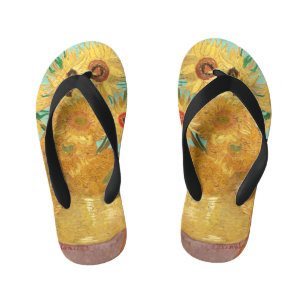 Chanclas Para Niños Girasoles Vincent van Gogh