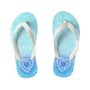 Chanclas Para Niños Glamour Sea Blue Diamond