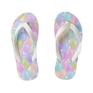 Chanclas Para Niños Globo Pastel
