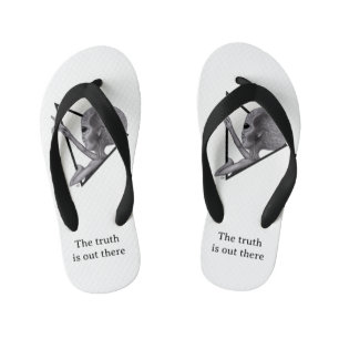 Chanclas Para Niños Grey Alien, la verdad está ahí fuera