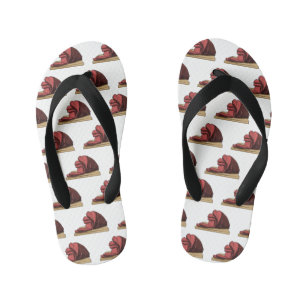 Chanclas Para Niños Ham personalizado ilustracion