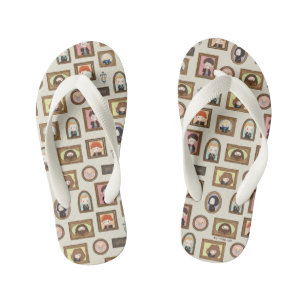 Chanclas Para Niños HARRY POTTER™ Chibi Picture Frame Pattern