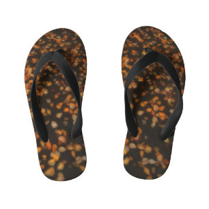 Chanclas Para Niños hojas de otoño