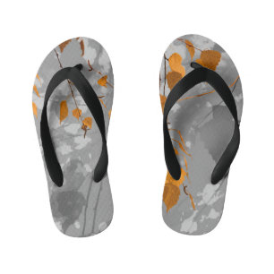 Chanclas Para Niños Hojas otoñales