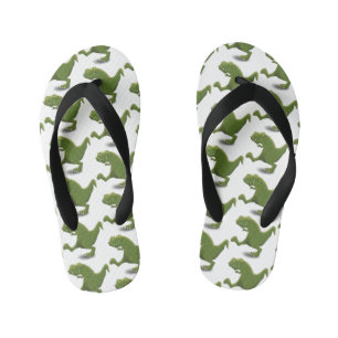 Chanclas Para Niños Humor divertido de los personalizados de los dinos