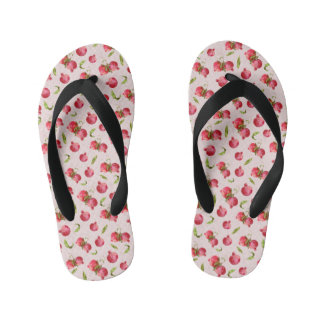 Chanclas Para Niños Ilustración botánica de granada dibujada a mano