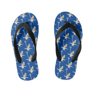 Chanclas Para Niños Ilustracion de personalizado de Arquero Cutáneo