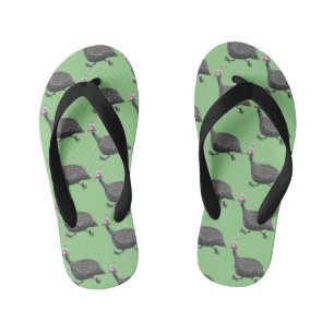 Chanclas Para Niños Ilustracion de personalizado de aves divertidos de