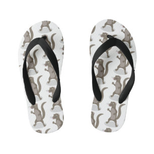 Chanclas Para Niños Ilustracion de personalizado de mongosis suave