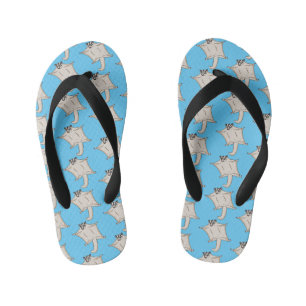 Chanclas Para Niños Ilustracion de personalizado de planeador de azúca